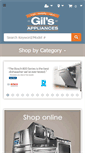 Mobile Screenshot of gilsappliances.com